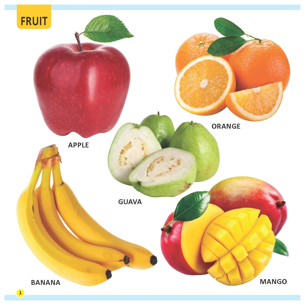 My First Library Fruits And Vegetables