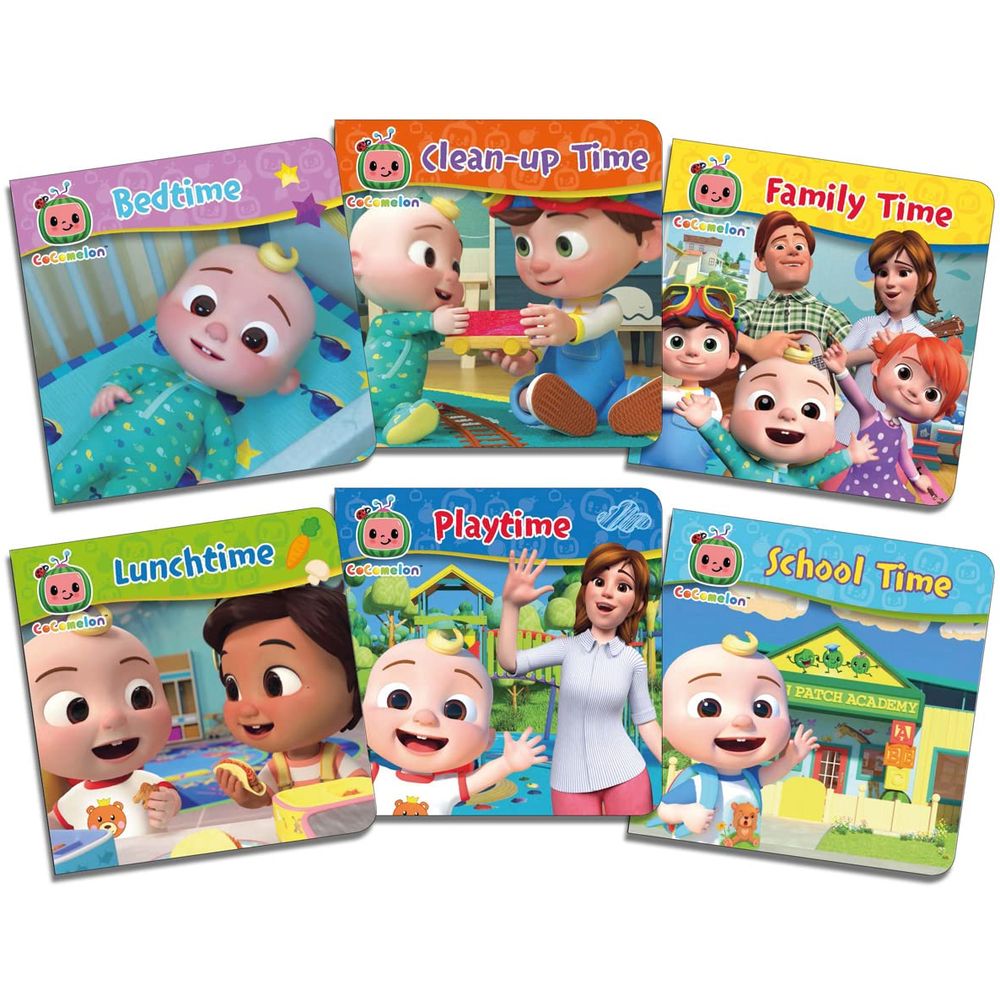 Official Cocomelon Pocket Library - Set of 6 Books