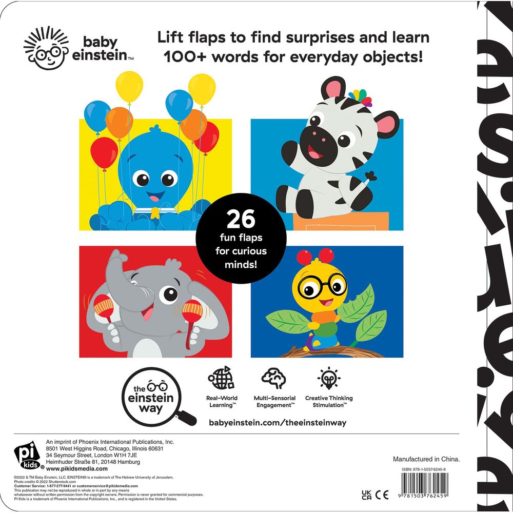 Baby Einstein: My First 100 Words: Lift-A-Flap