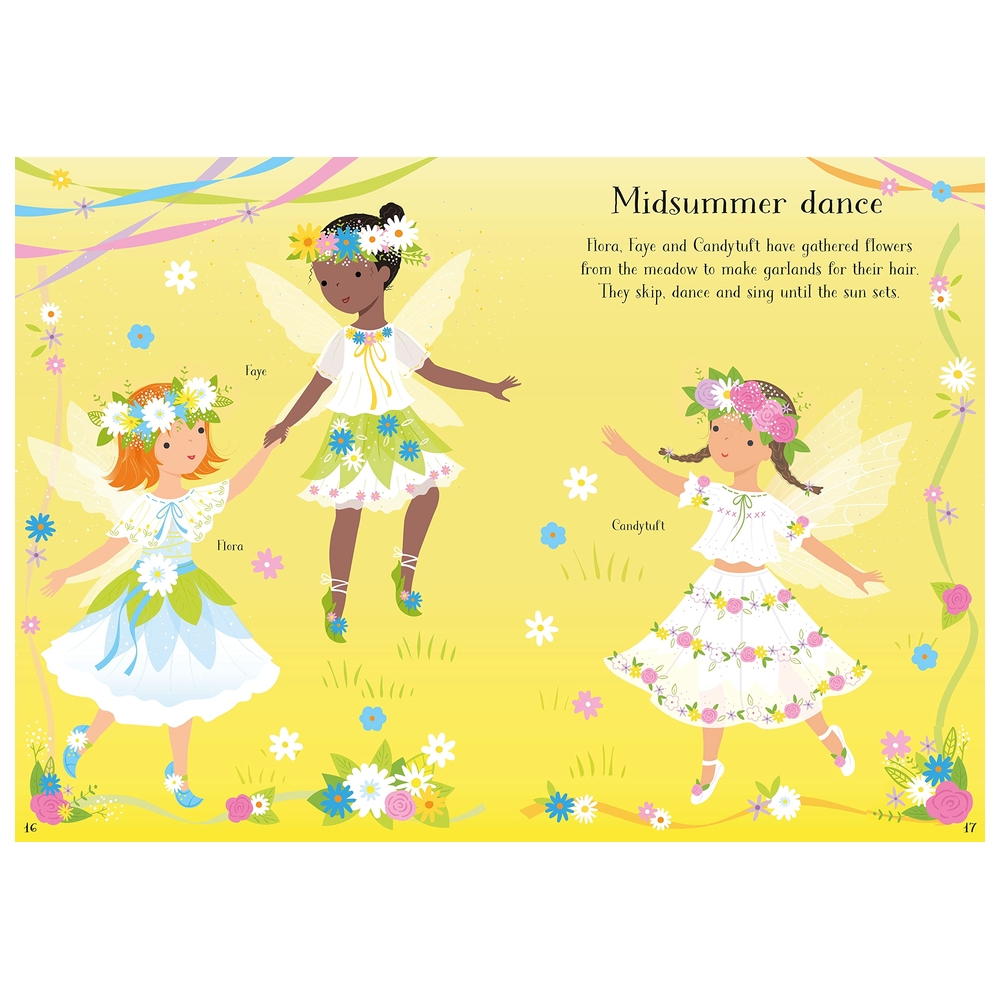  كتاب little sticker dolly dressing summertime fairies