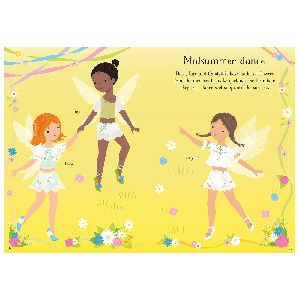  كتاب little sticker dolly dressing summertime fairies