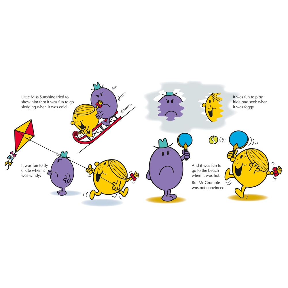 Buy Little Miss Sunshine On A Rainy Day: Mr. Men And Little Miss ...