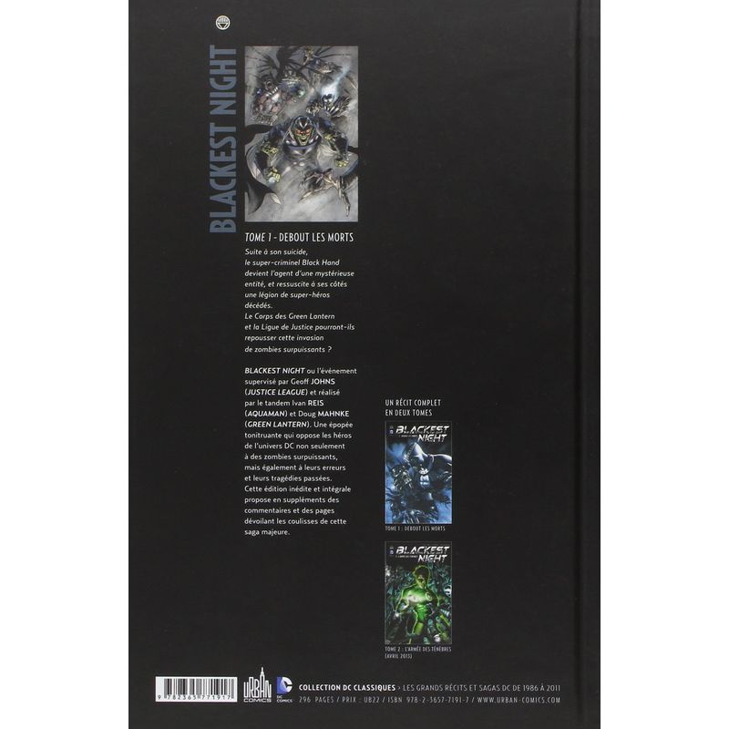 Blackest Night Tome 1