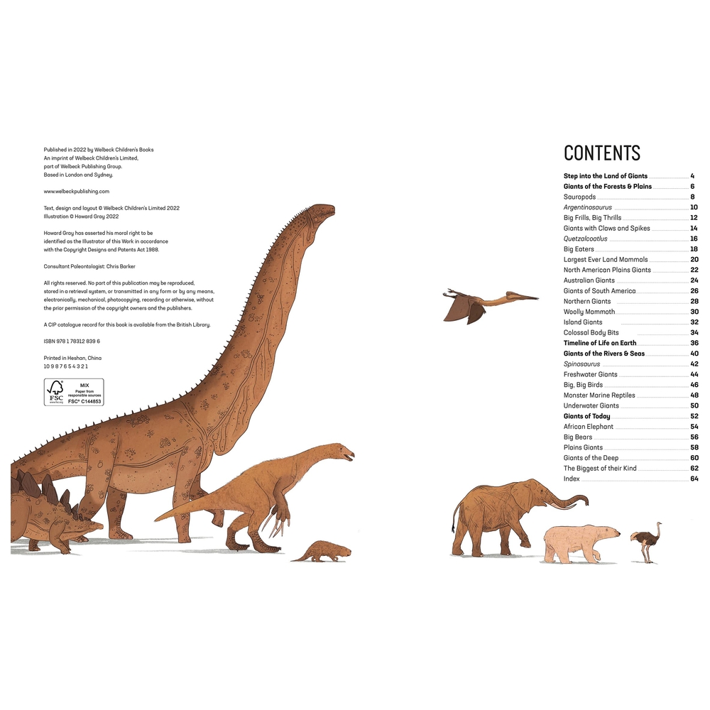 Land Of Giants: The Biggest Beasts That Ever Roamed The Earth