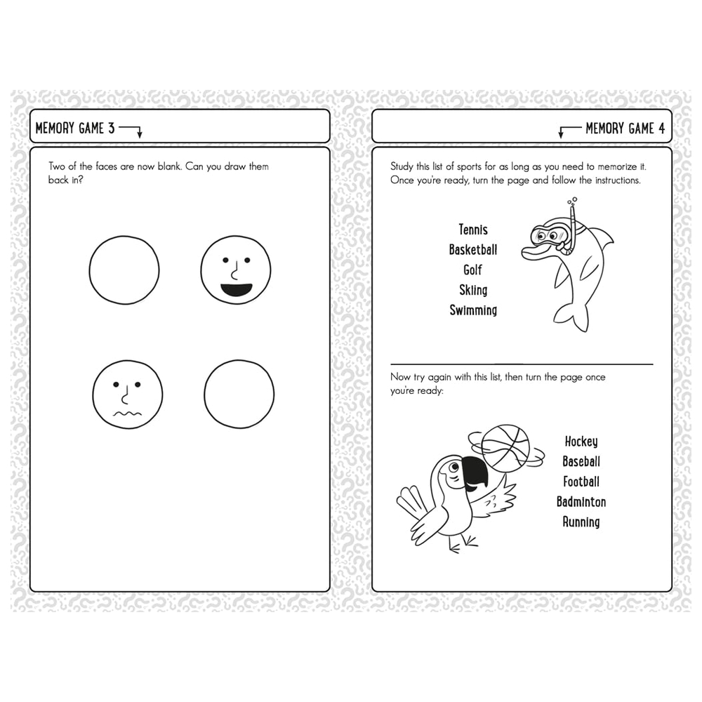 Memory Games For Clever Kids