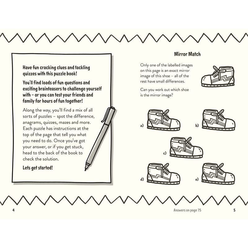 كتاب Amazing Puzzles And Quizzes For Every 10 Year Old