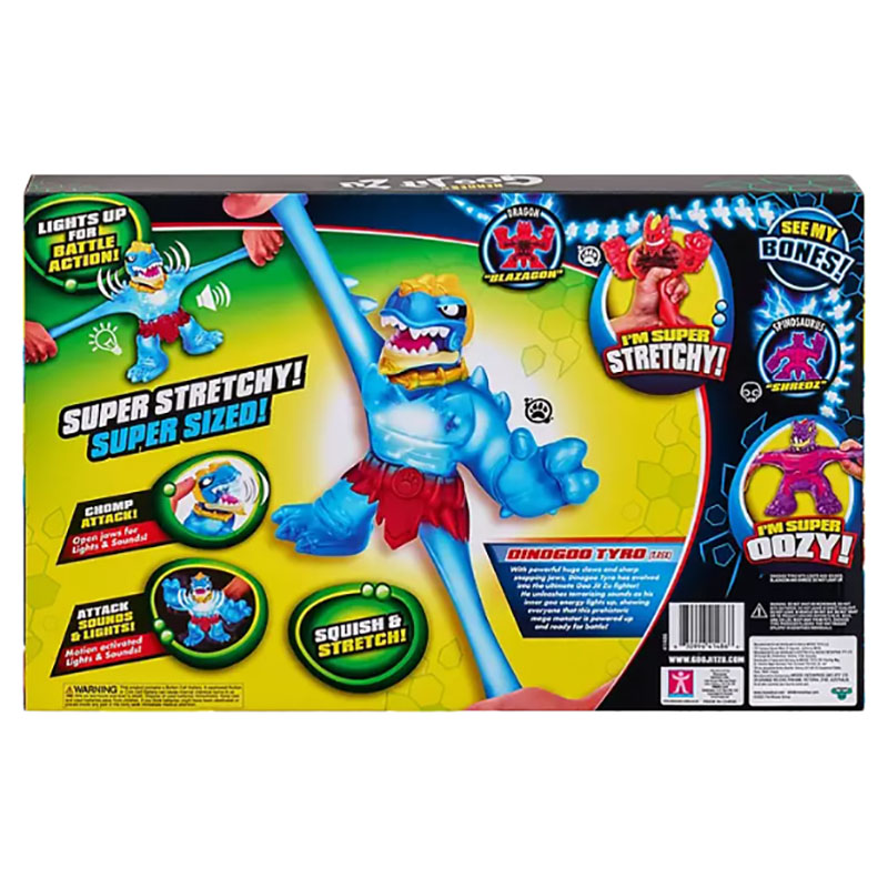 Rosha - Goo Jit Zu Ultra Raptor Dino - Pack of 3