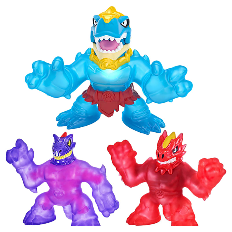 Rosha - Goo Jit Zu Ultra Raptor Dino - Pack of 3