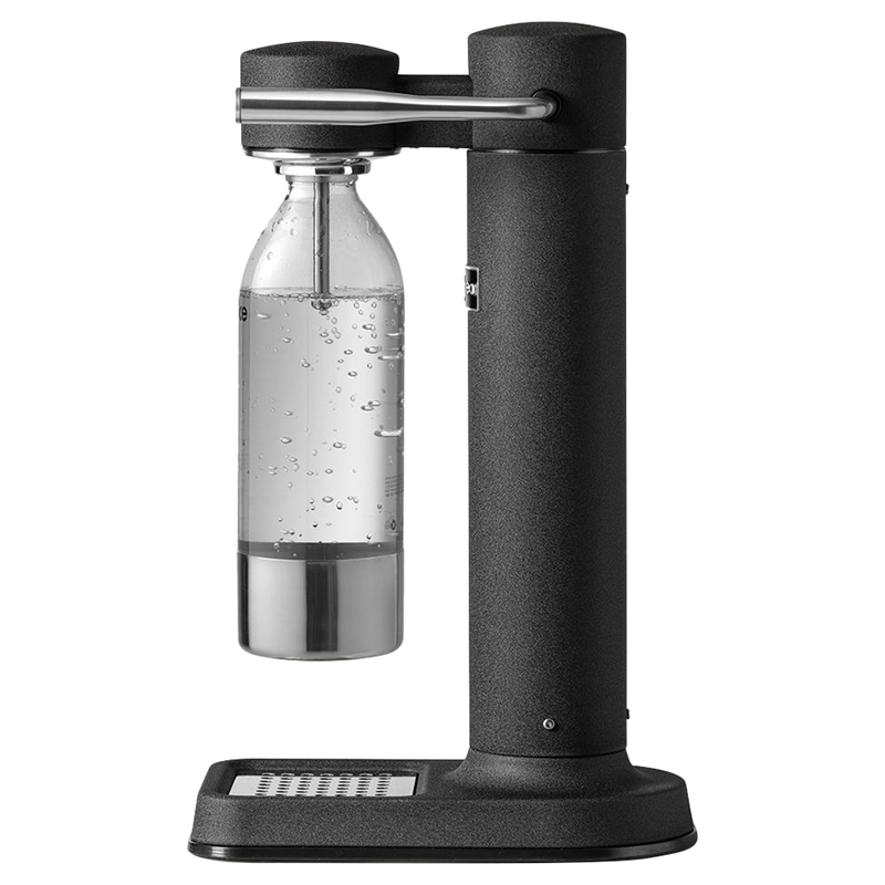 Aarke Sparkling & Seltzer Soda Water Maker With Bottle Black