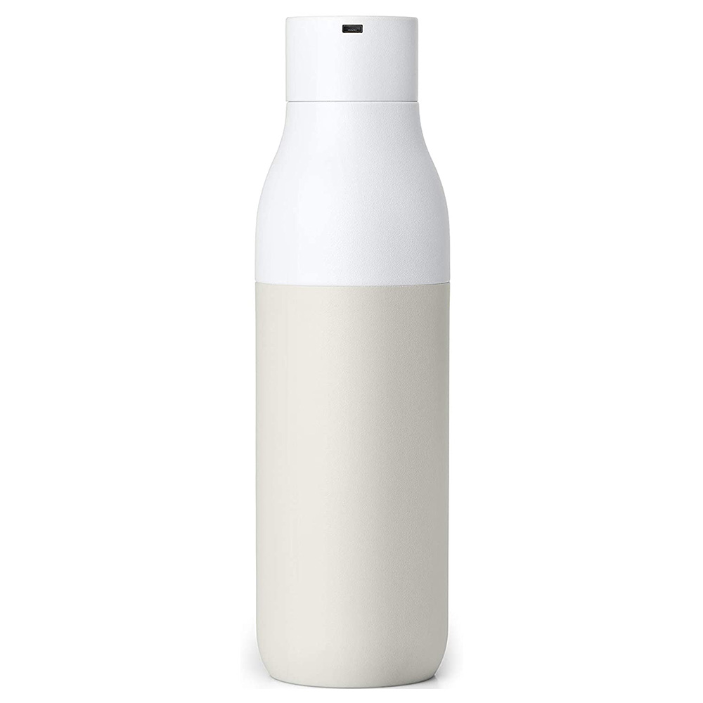 Larq - Self-Cleaning Water Bottle - Granite White - 500ml
