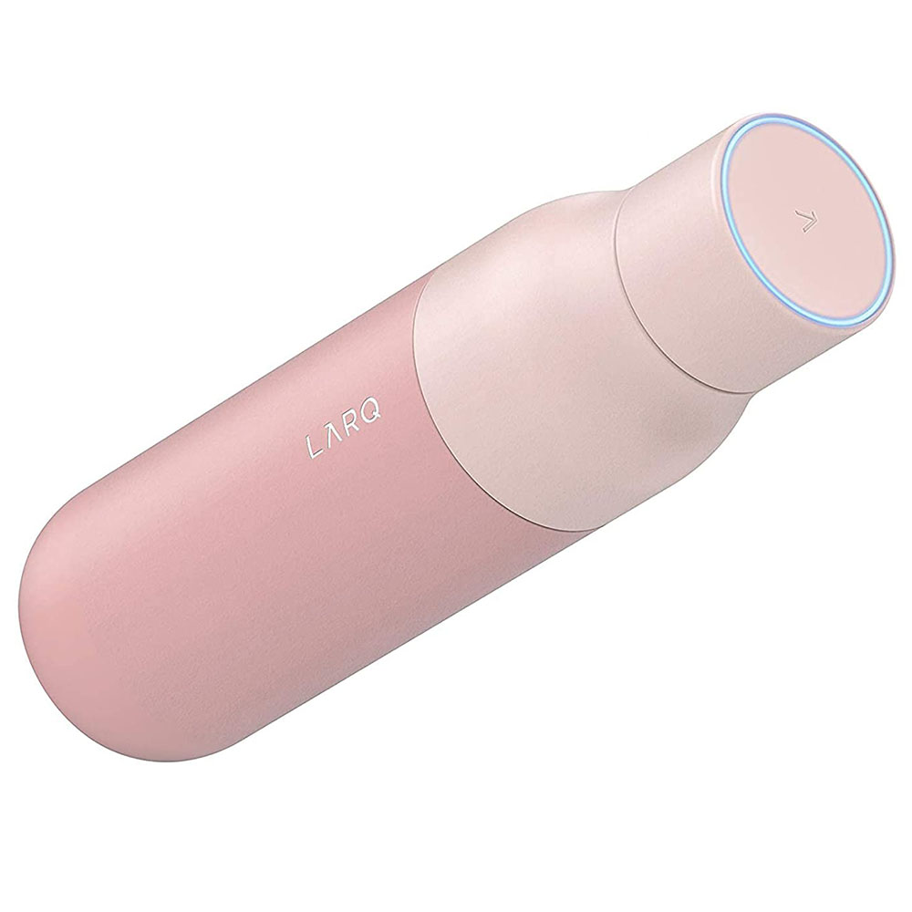 Larq - Self-Cleaning Water Stainless Steel Bottle - Himalayan Pink - 500ml