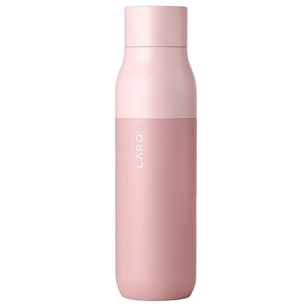 Larq - Self-Cleaning Water Stainless Steel Bottle - Himalayan Pink - 500ml