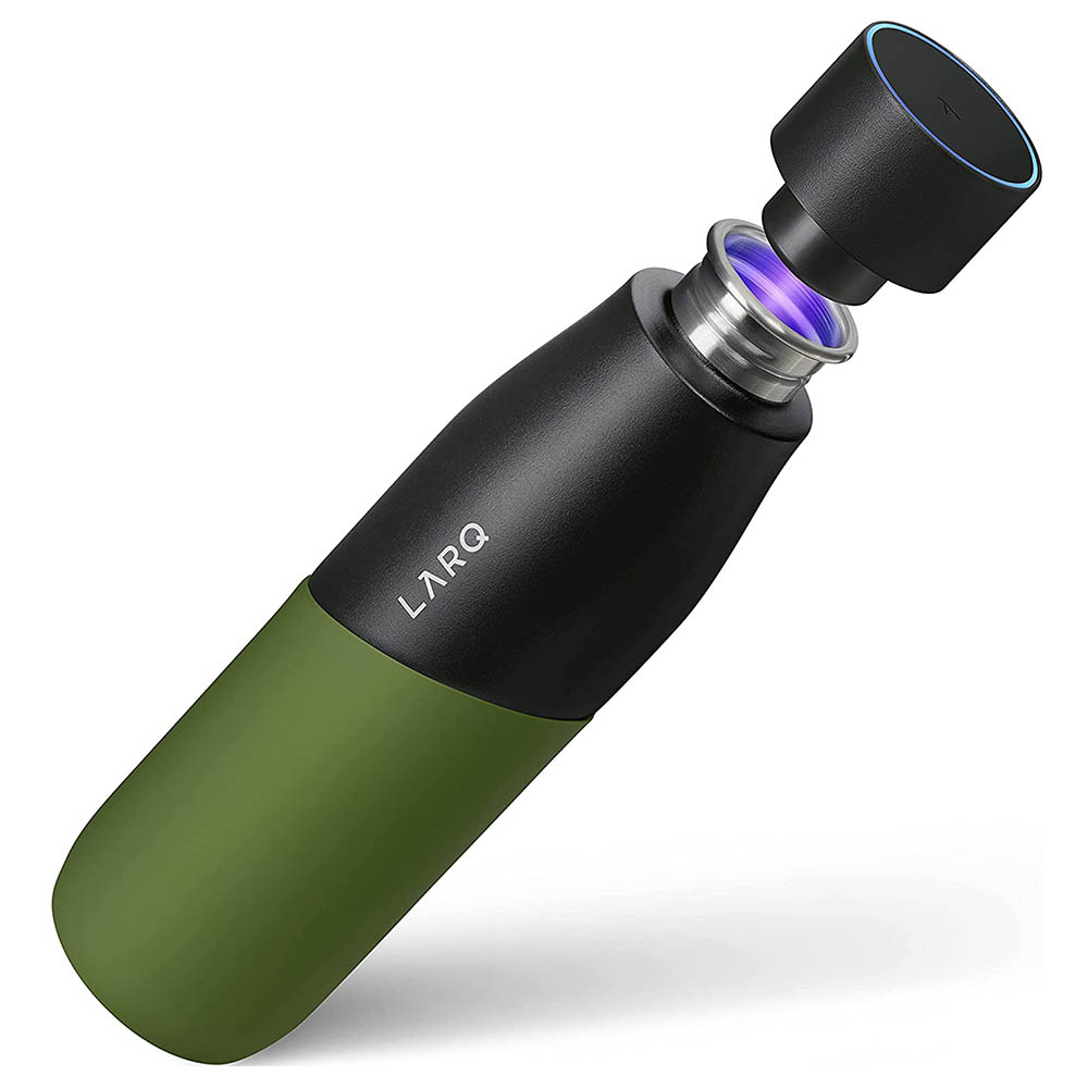 Larq - Bottle Movement Water Bottle - Black / Pine - 710ml