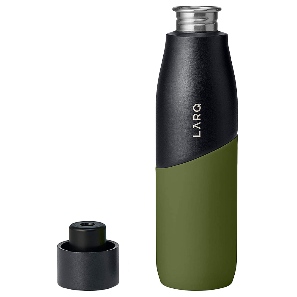 Larq - Bottle Movement Water Bottle - Black / Pine - 710ml