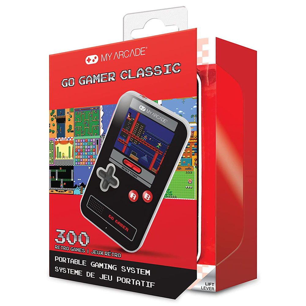 My Arcade - Go Gamer Classic Portable Gaming System With 300 Games