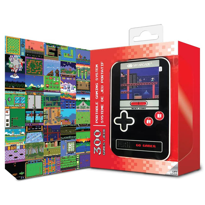 My Arcade - Go Gamer Classic Portable Gaming System With 300 Games