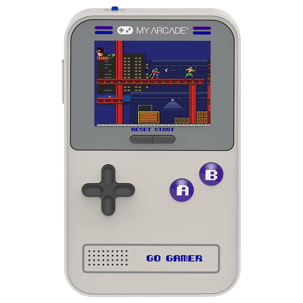 My Arcade - Go Gamer Classic Portable Gaming System With 300 Game Purple