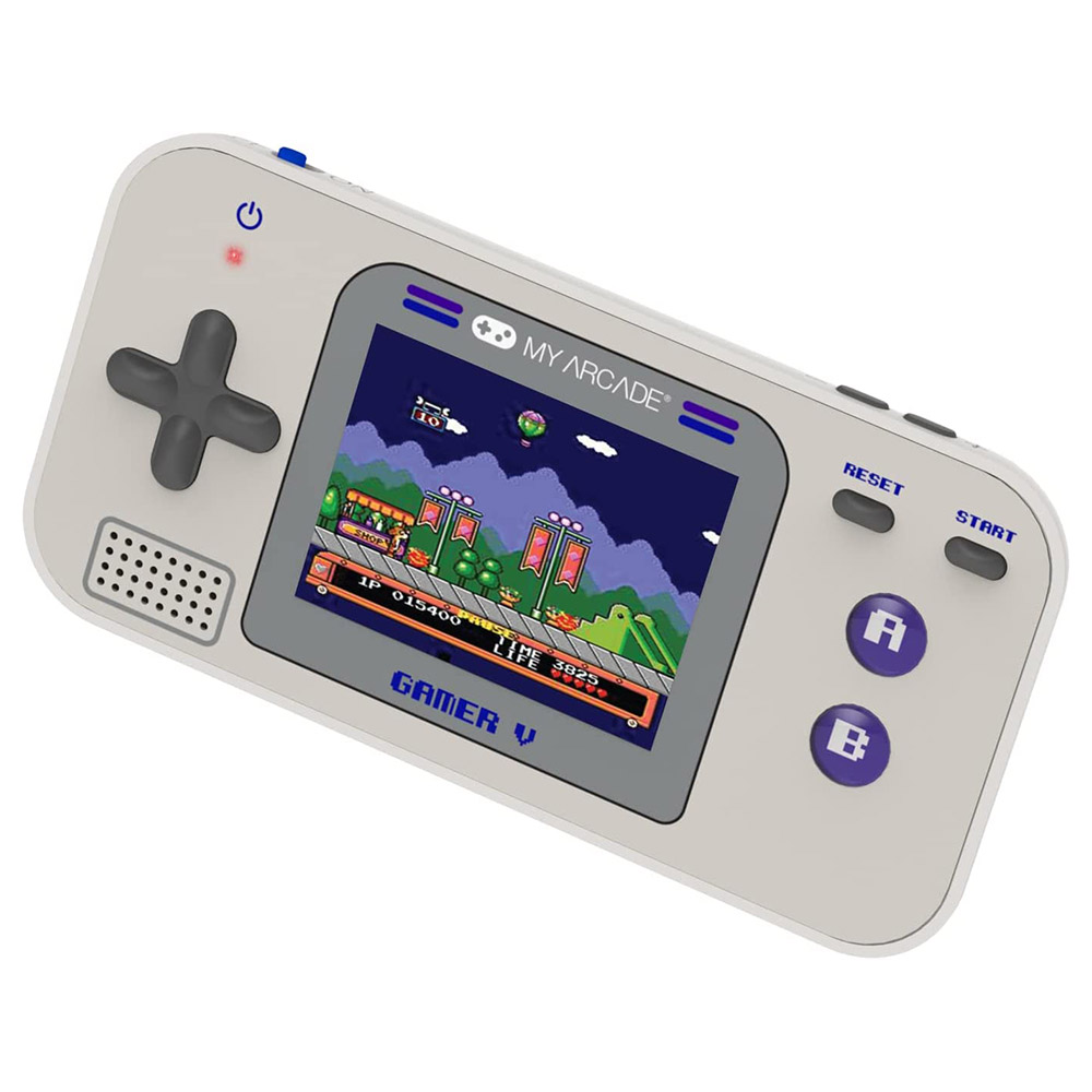 My Arcade - Gamer V Classic Gaming System With 220 Game - Grey
