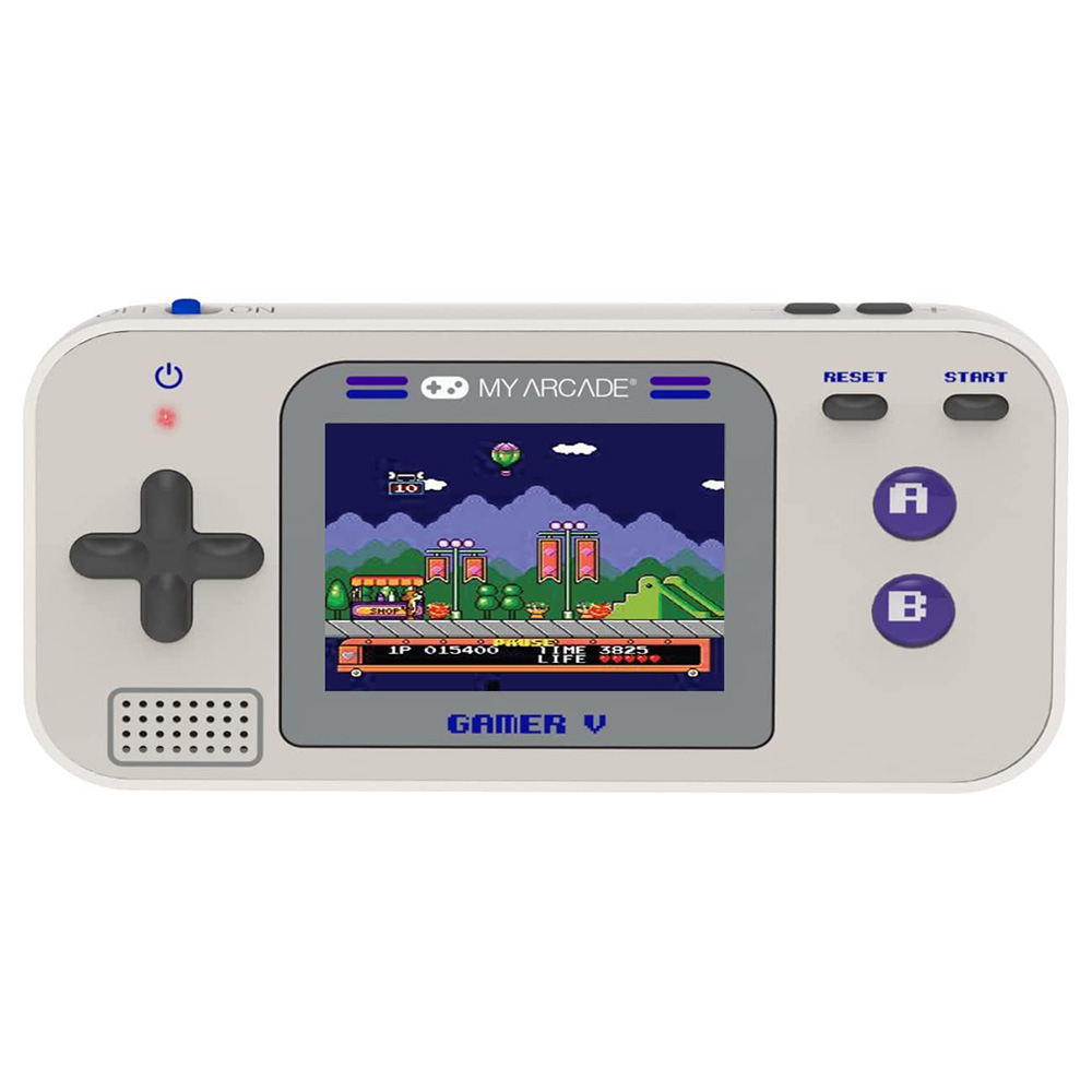 My Arcade - Gamer V Classic Gaming System With 220 Game - Grey