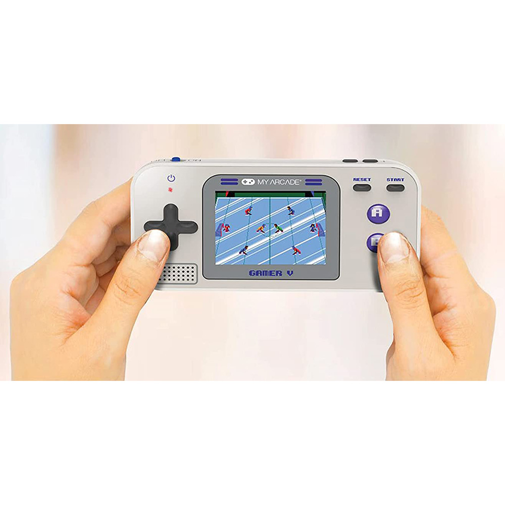 My Arcade - Gamer V Classic Gaming System With 220 Game - Grey