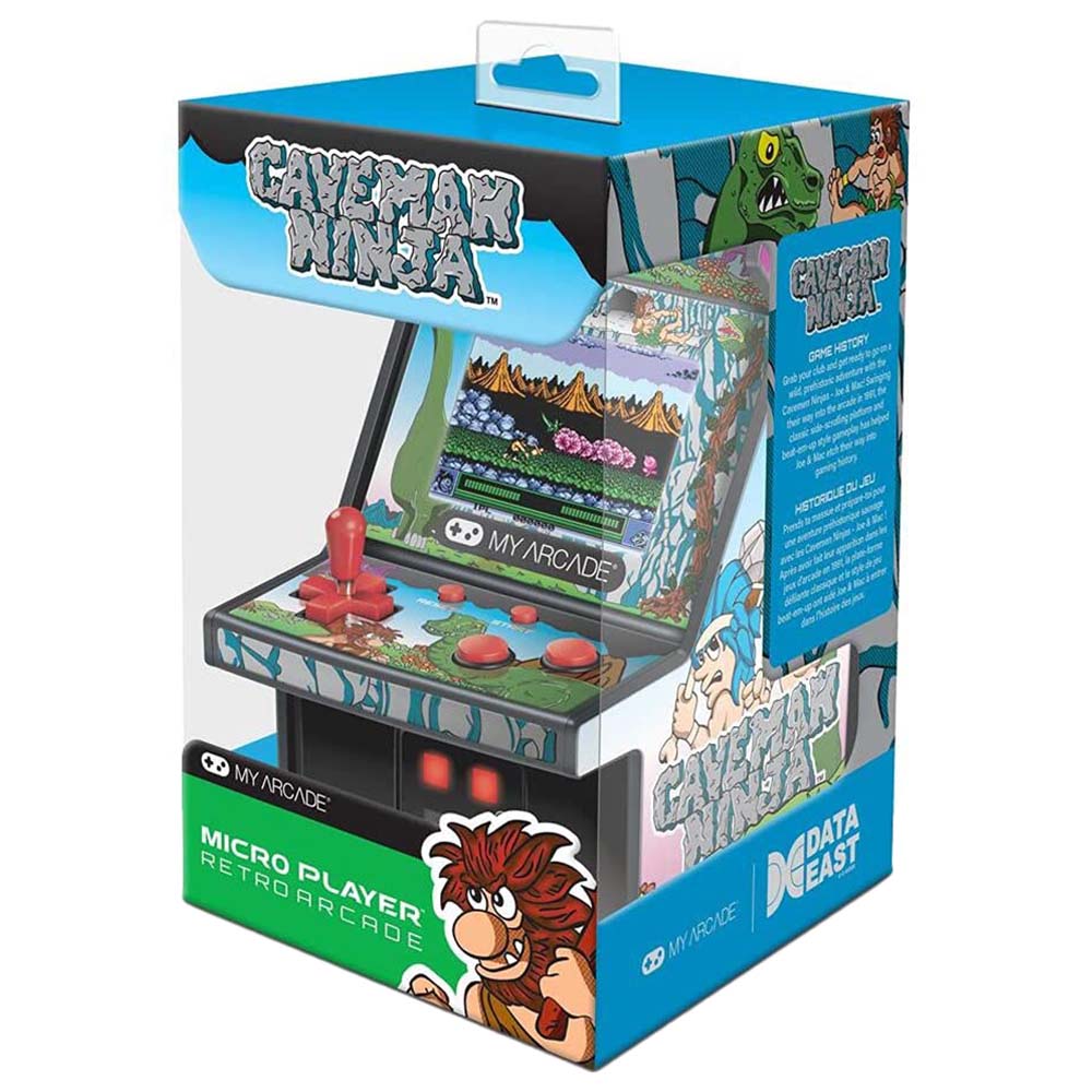 My Arcade - Caveman Ninja Micro Player Miniature Arcade Machine