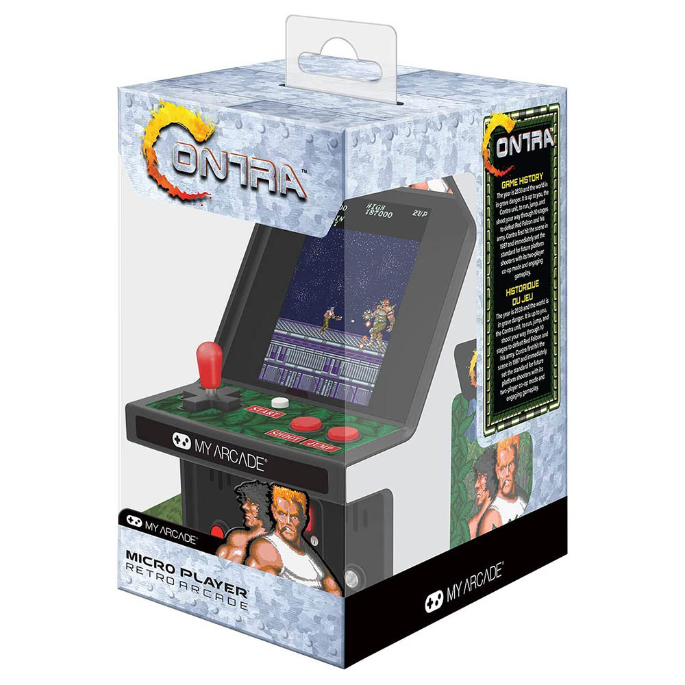 My Arcade - 6.75 Collectible Retro Contra Micro Player Games