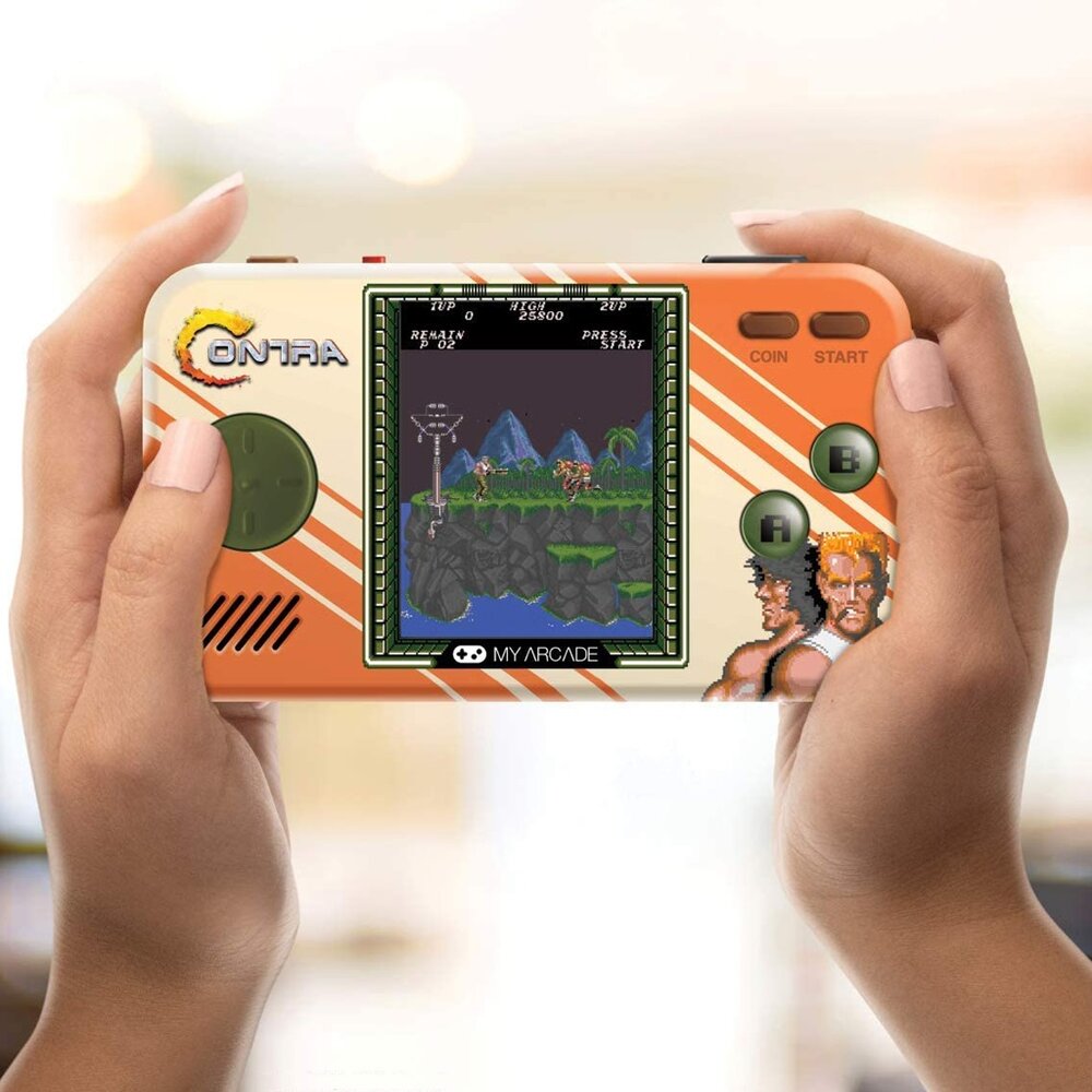 My Arcade - Contra Pocket Player 2-in-1 Contra+ Super Contra