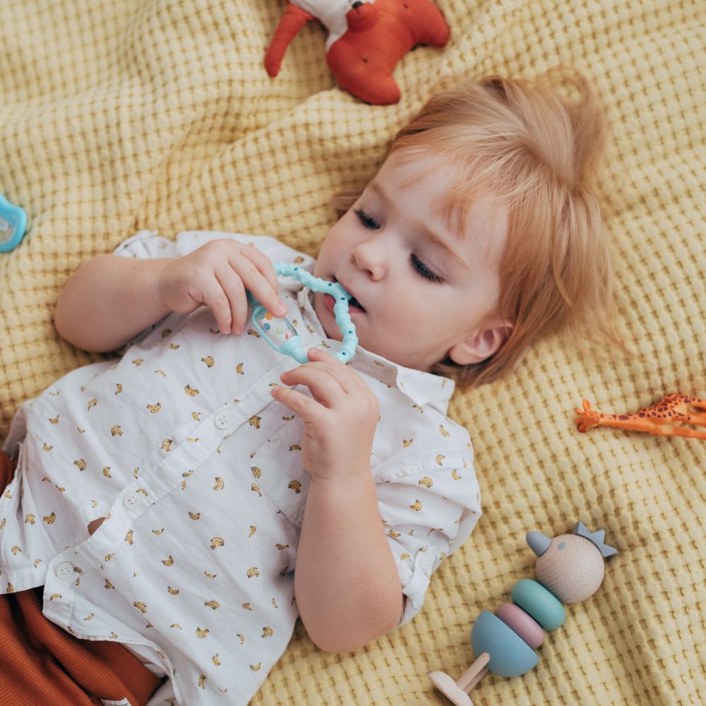Curaprox - Teething Ring - Light Blue