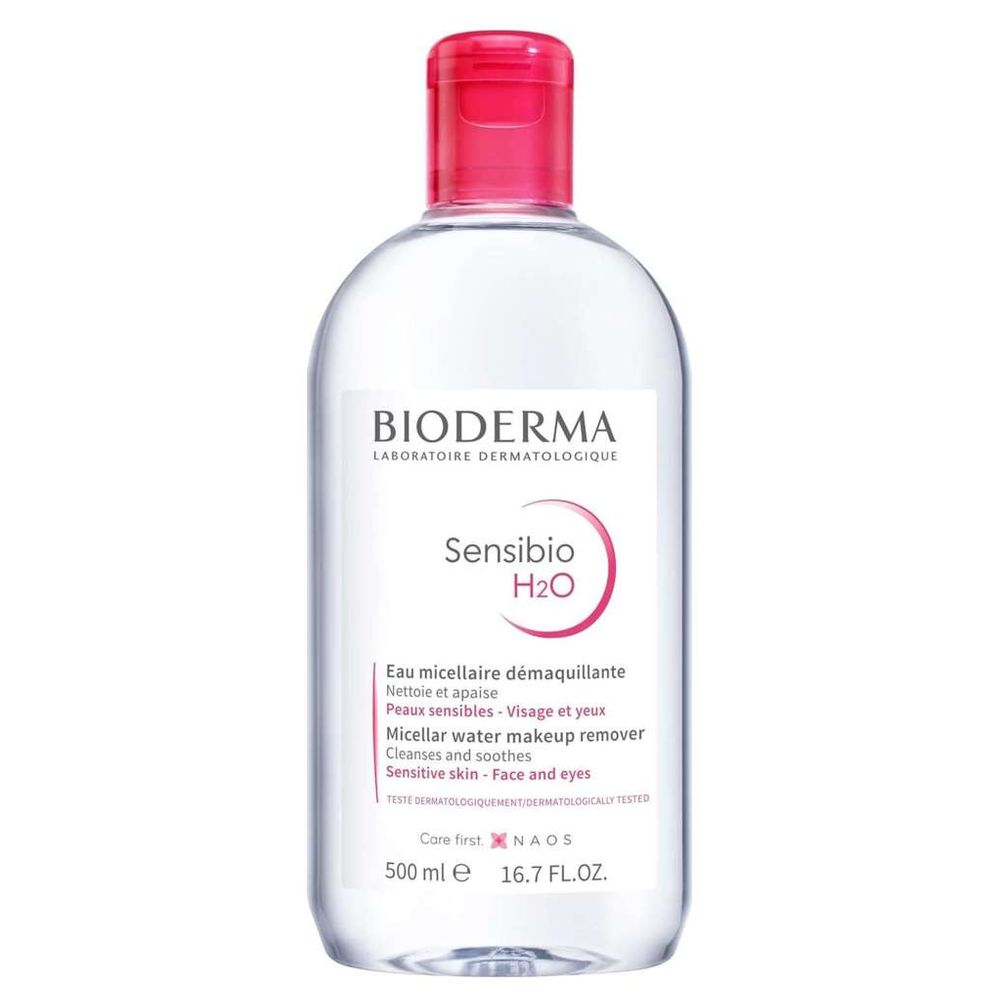Bioderma - Sensibio Make-Up Removing Micelle Solution - 500 ml And Moussant Gel - 200 ml