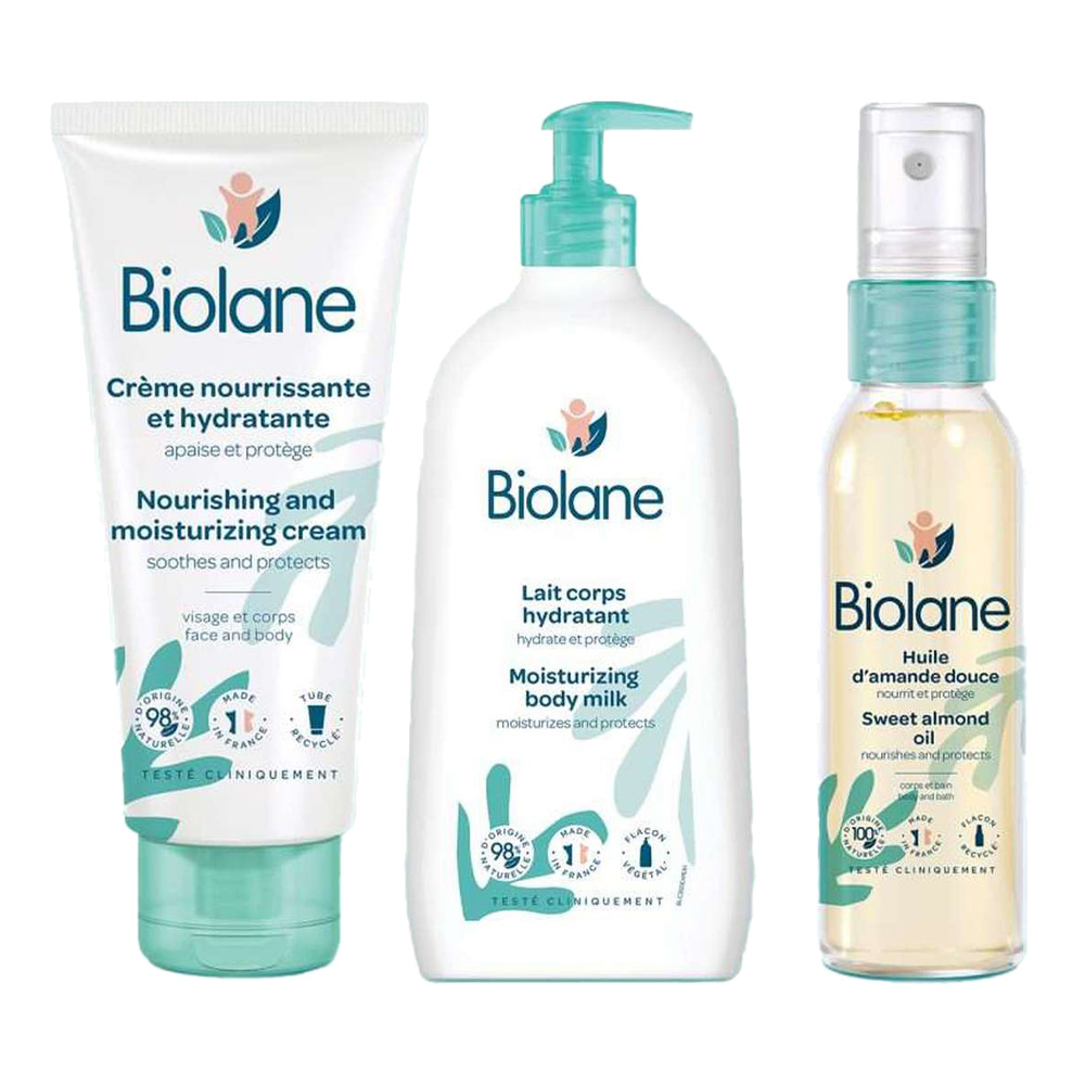 Biolane Hydration Time Set - 3 Pcs