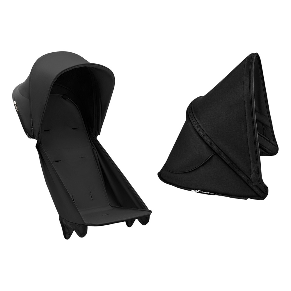 Bugaboo - Butterfly 2 Base Fabric Set And Sun Canopy  - Heritage Black