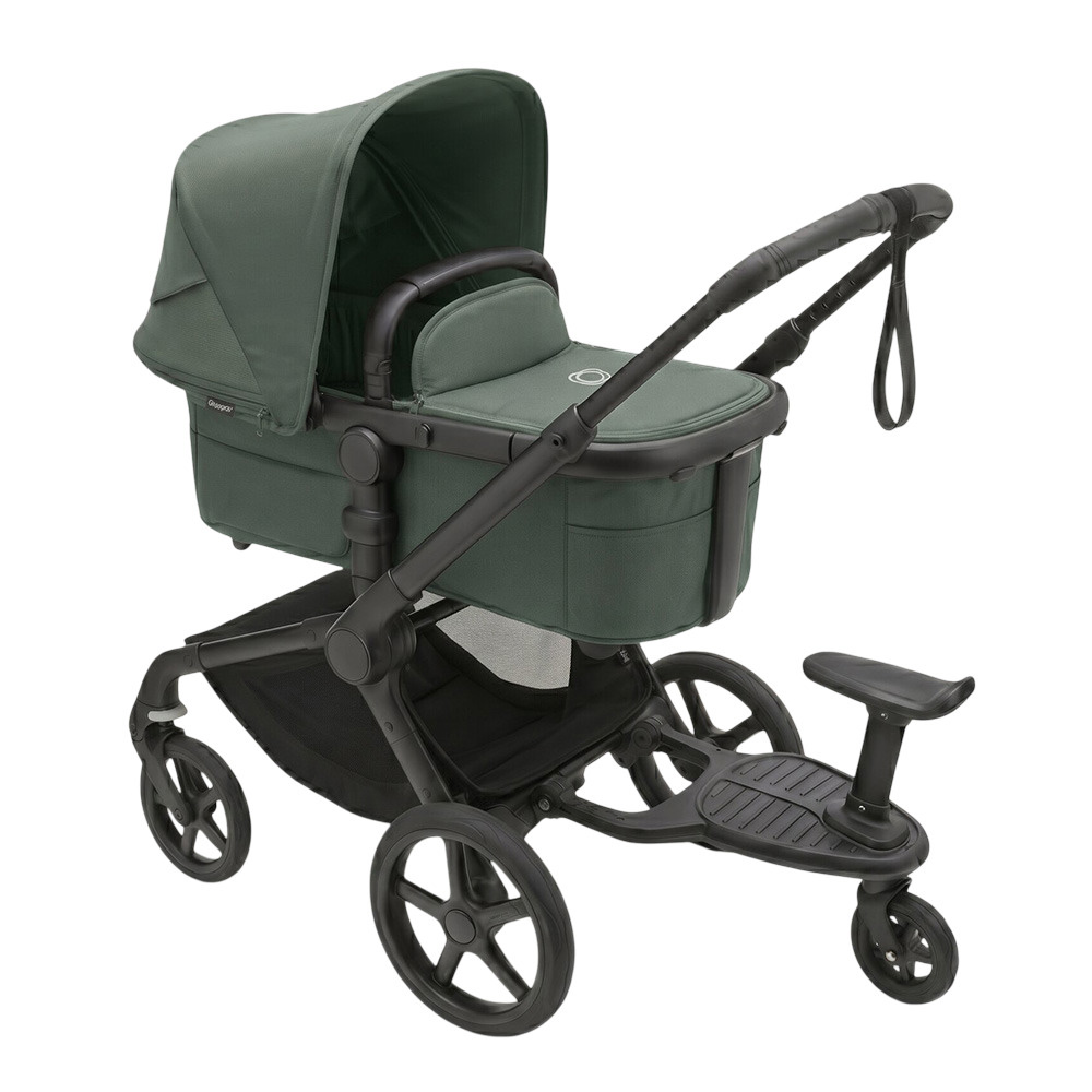 Bugaboo - Fox 5 Renew Complete Stroller - Forest Green And Stroller Wheelboard Only