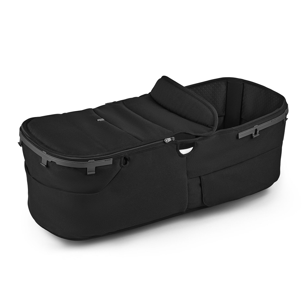 Bugaboo - Donkey 5 Fabric Complete Bassinet, Seat Fabric And Sun Canopy - Heritage Black