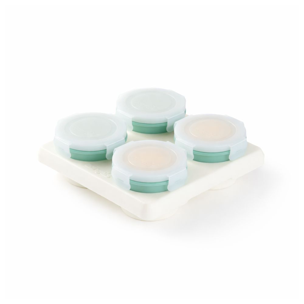 2angels -Freezer Tray - 15 ml And Food Storage Containers - 60 ml - 4 Pcs