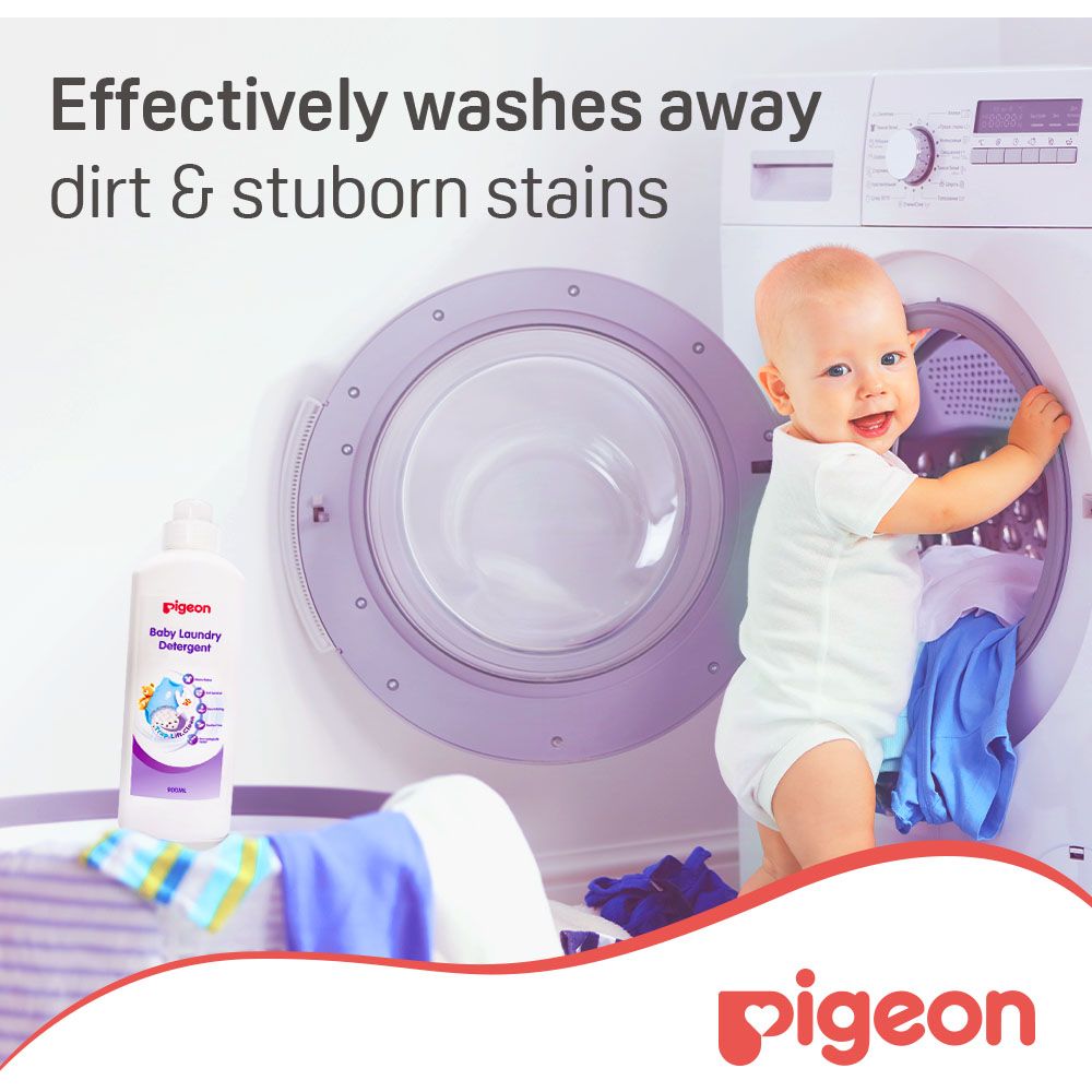 Pigeon - Baby Liquid Laundry Detergent - 900 ml - Pack of 2