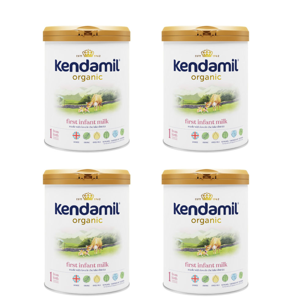 Kendamil - Organic First Infant Milk Stage 1 Formula - Pack of 4