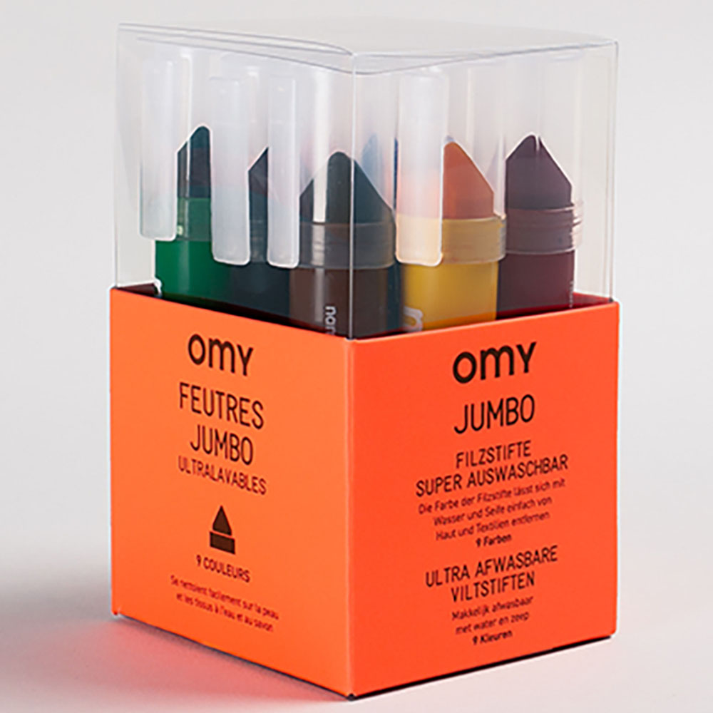 Omy - 9 Markers - Jumbo