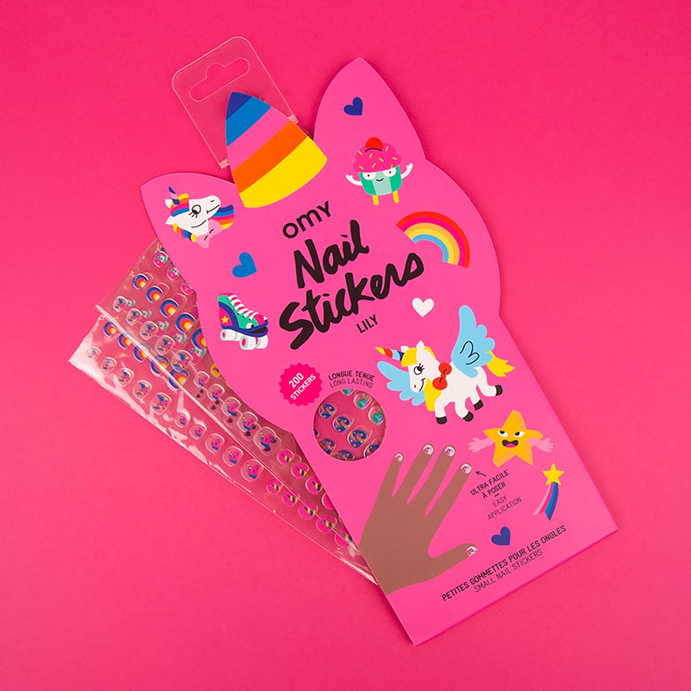 Omy - Nail Stickers Lily