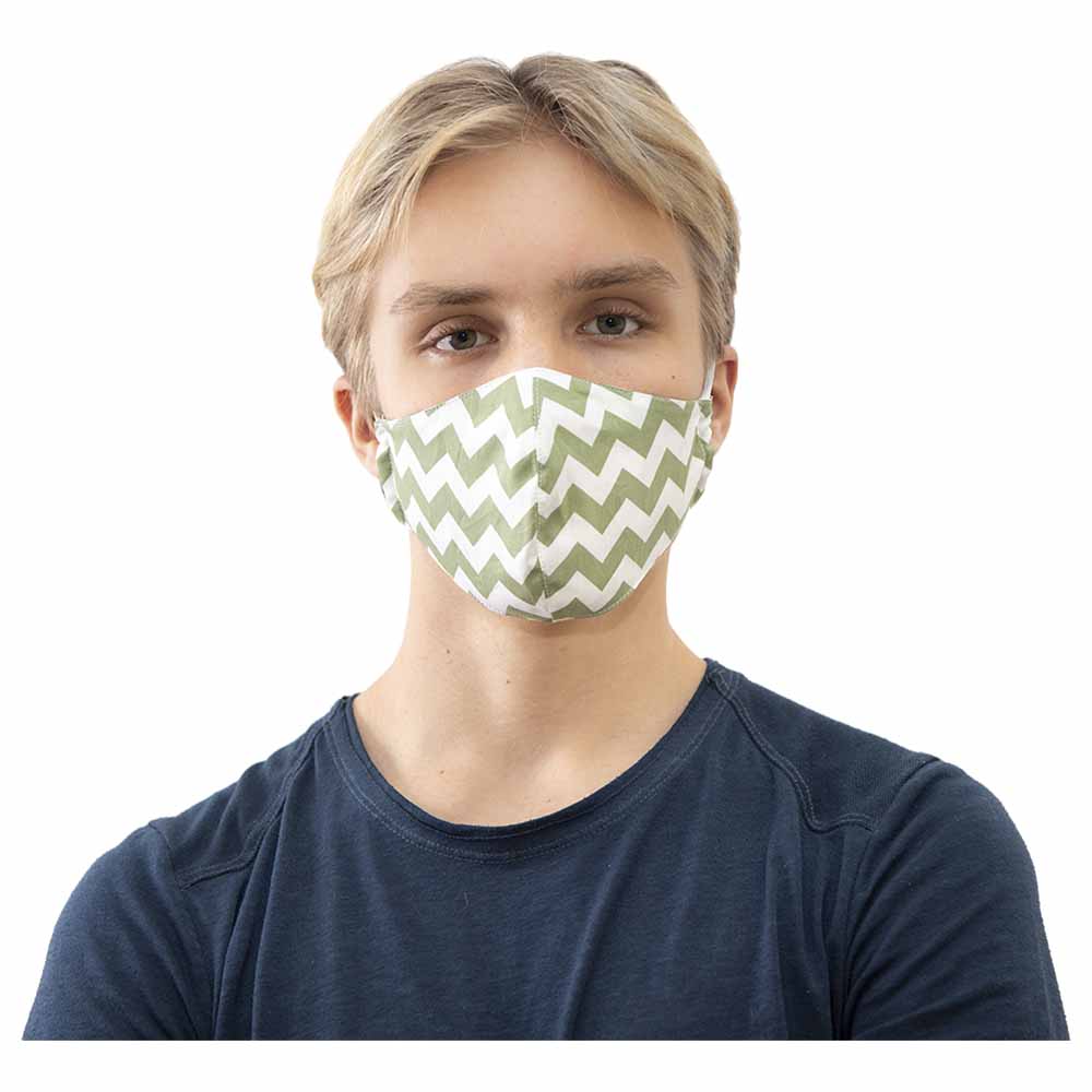 Coochy Coo - Fabric Mask For Kids - Green