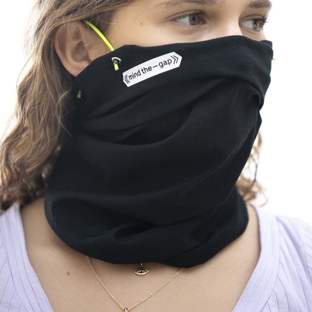 Coochy Coo - Fashion Mask - Clever Community - Black
