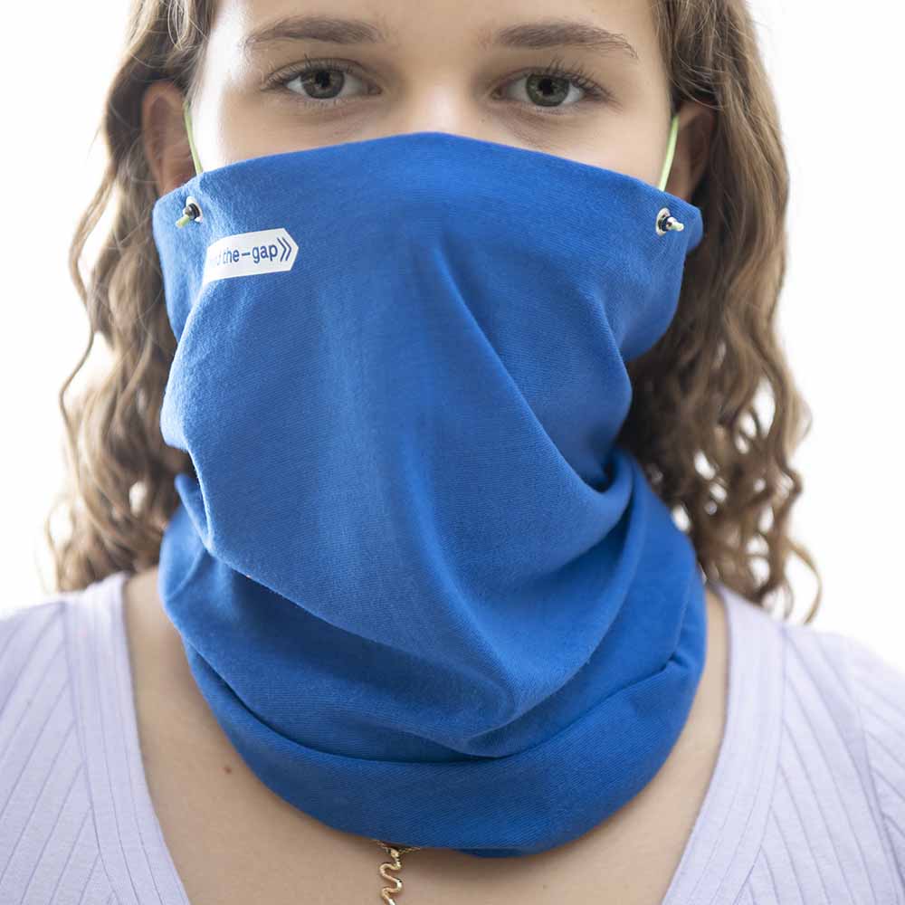 Coochy Coo - Fashion Mask - Clever Community - Blue