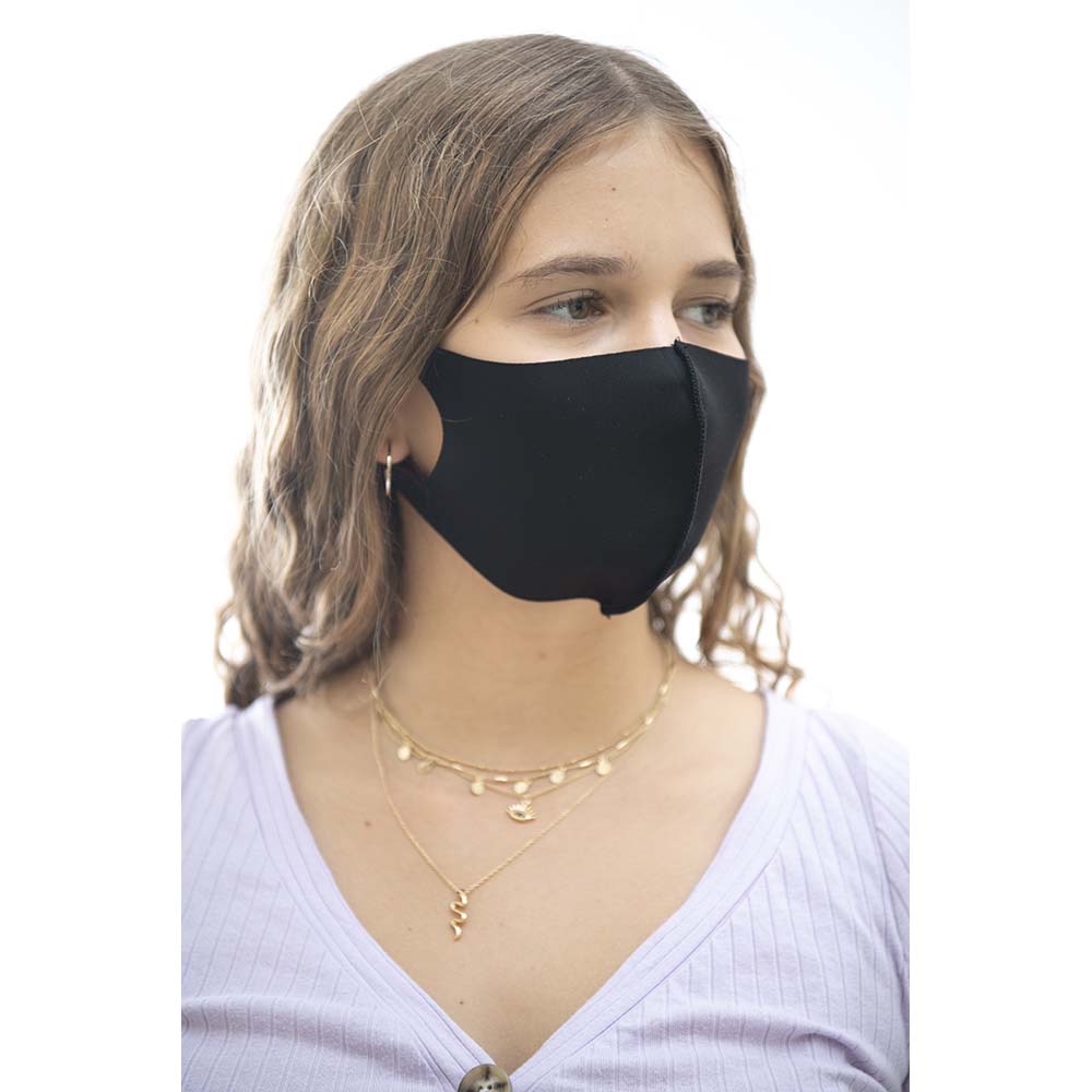 Coochy Coo - Premium Elastic A3 Mask - Black