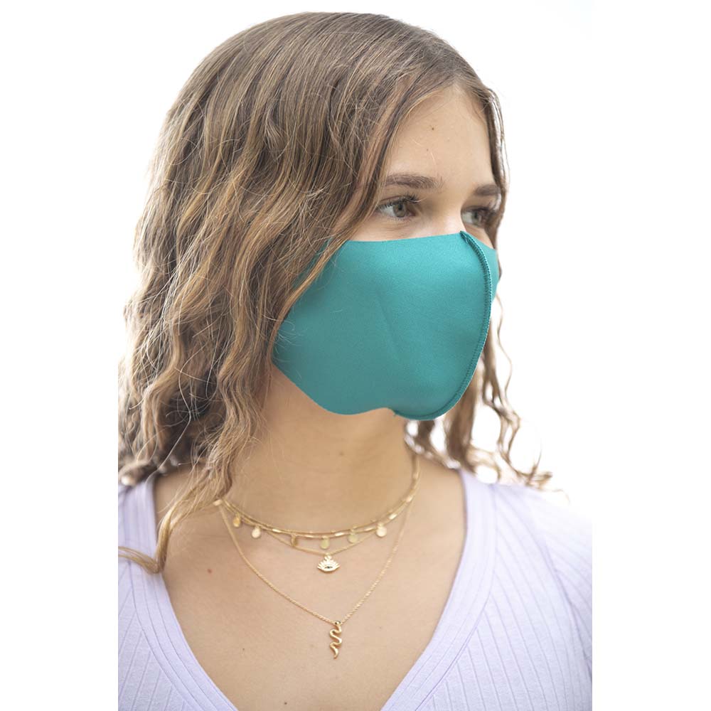 Coochy Coo - Premium Elastic A3 Mask - Green