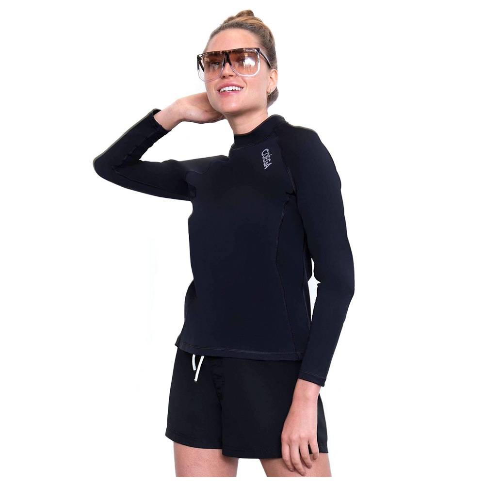 Coega Sunwear L Rash Guard, - Black