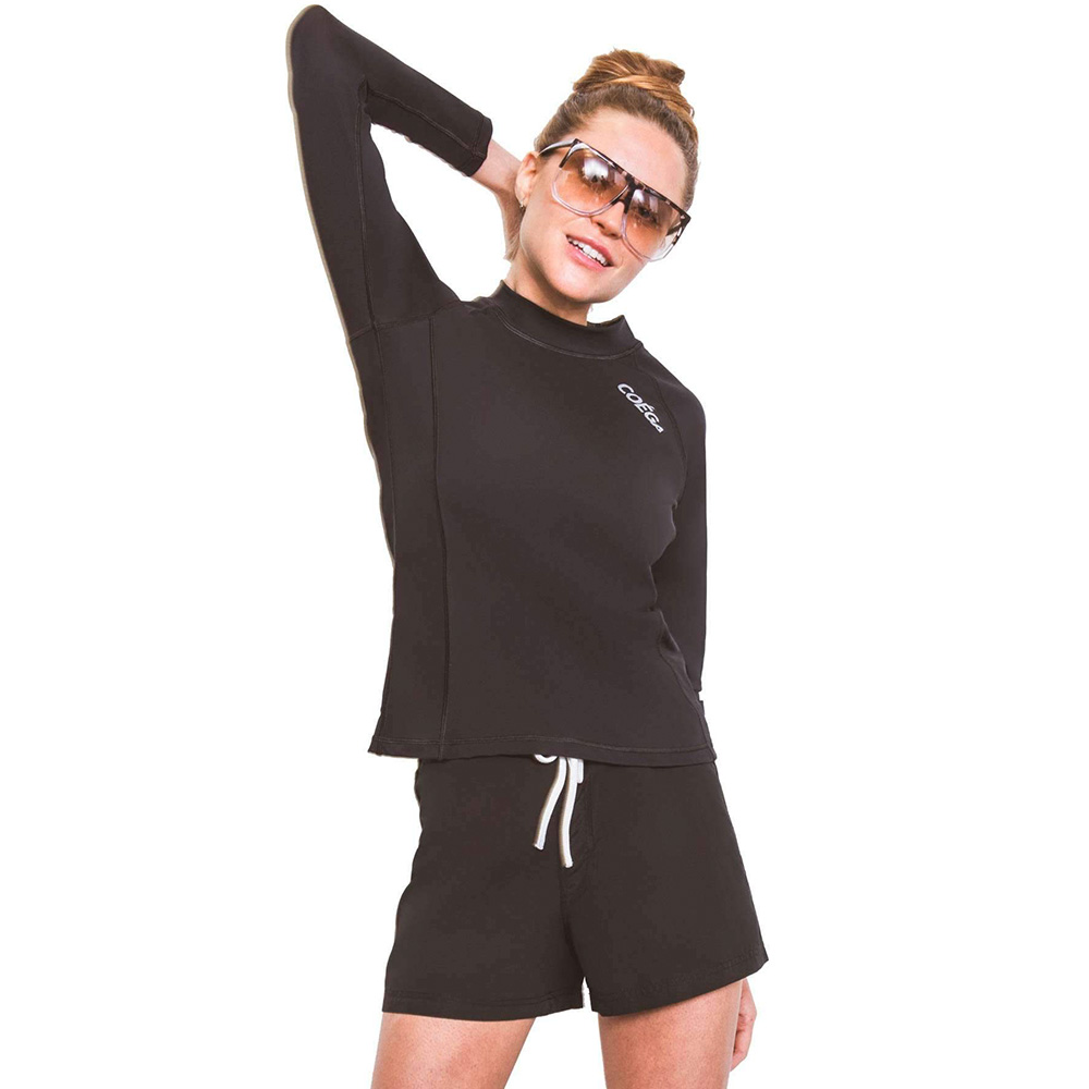Coega Sunwear L Rash Guard, - Black