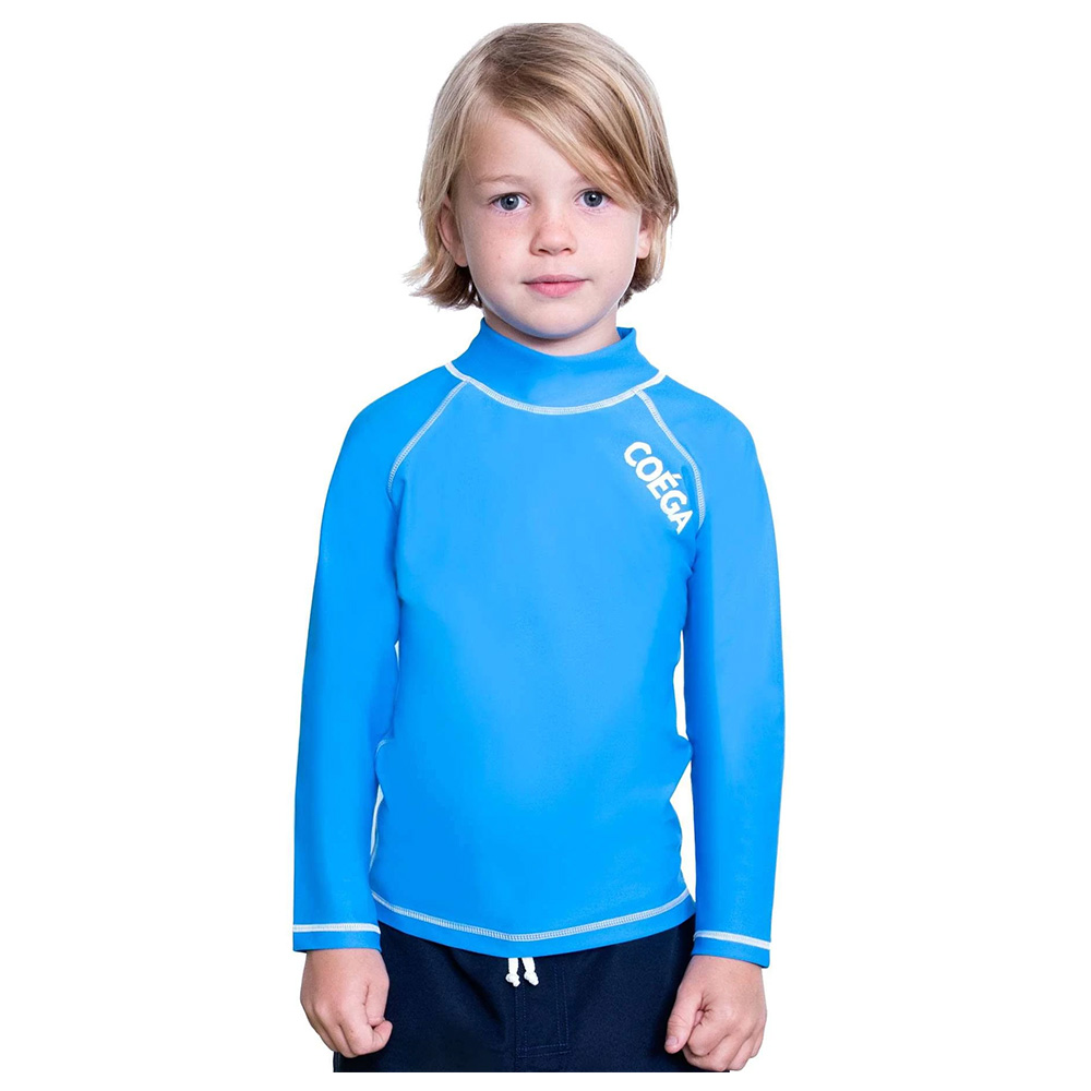Coega Sunwear K Boys Rash Guard, Basic - Blue