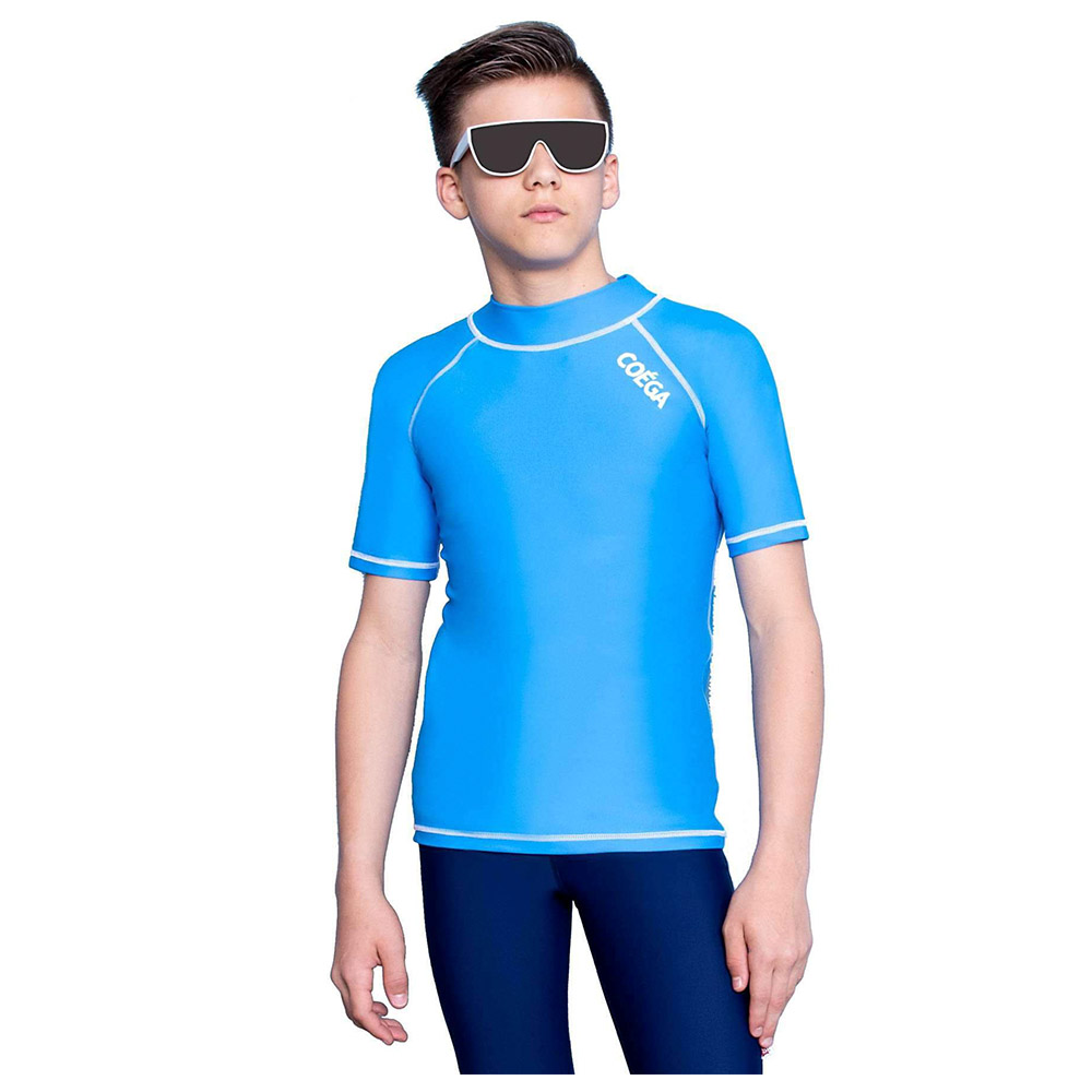 Coega Sunwear Y Boys Rash Guard, Basic - Blue