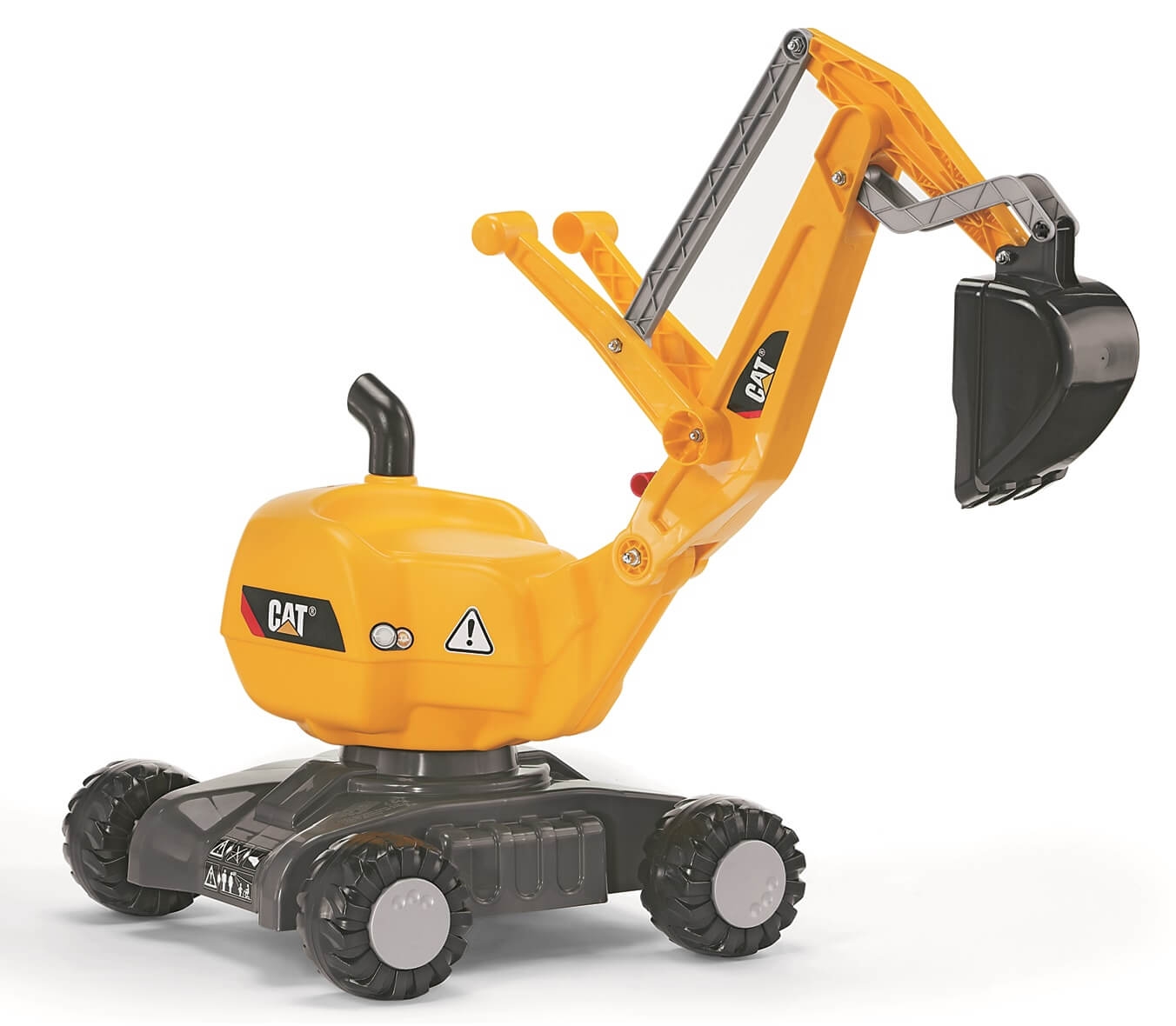 Rolly Toys - Kid CAT Dumper With Digger CAT 360Â° Excavator