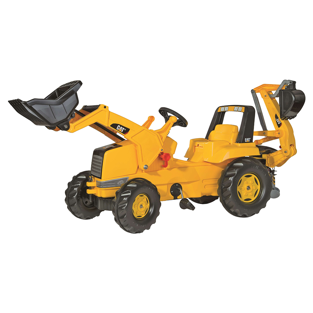 Rolly Toys - Junior CAT Tractor & Excavator Ride On