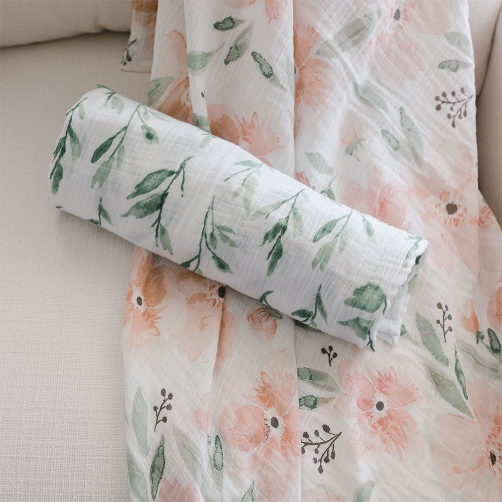Crane Baby - Parker Swaddle Wraps - Pack of 2
